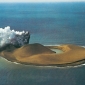 Il vulcano Surtsey qualche anno dopo l’inizio della sua attività.