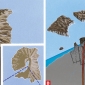 Ricostruzione schematica delle fasi di attività che accompagnarono l’eruzione di Santorini, nel XV secolo a.C.