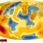 Carta del <em>flusso termico</em> della Terra, basata su oltre 5000 misure effettuate su tutta la superficie (terre emerse e fondi oceanici).