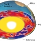 La tomografia sismica descrive la struttura tridimensionale del mantello.