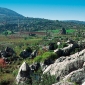 Il <em>bacino carsico</em> di Campo Soriano, a Nord-Est di Terracina (Lazio).