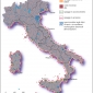 <em>Dinamica dei litorali e rischio di inondazioni</em> in Italia. Questa carta offre un quadro sintetico dello «<em>stato di dissesto geomorfologico</em>» del nostro territorio (vedi anche il paragrafo 3.2. e l’Approfondimento, <em>L’erosione differenzia